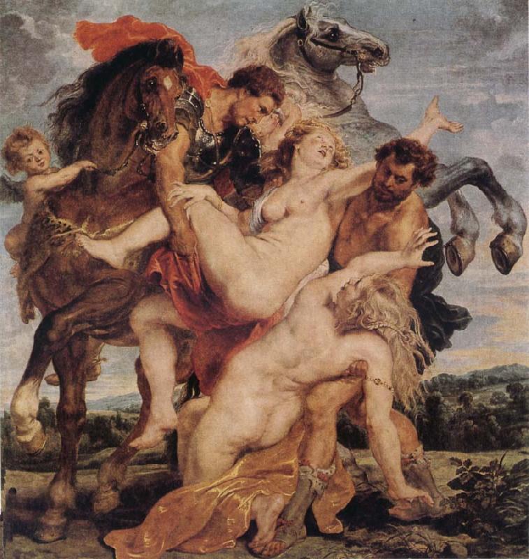 Peter Paul Rubens The Rape of the Daughters of Leucippus